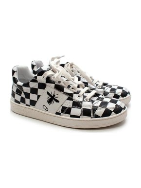 Dior Checkered D-Bee Sneakers