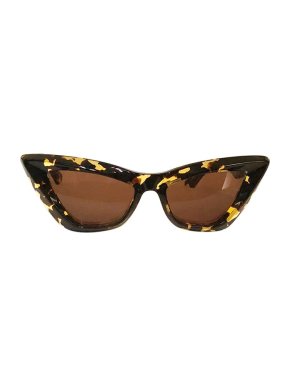 Bottega Veneta Tortoiseshell cat eye Angle sunglasses