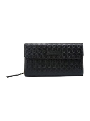 Microguccissima Continental Flap Wallet