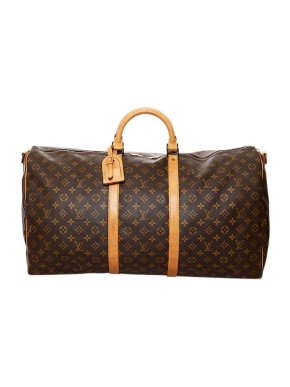 Louis Vuitton Monogram canvas Keepall Bandouliere 60 travel bag