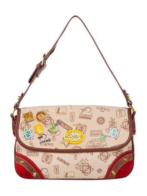 Loewe Vintage logo canvas 160th anniversary bag