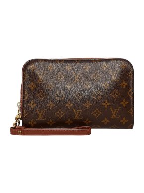 Louis Vuitton Monogram canvas Orsay clutch bag