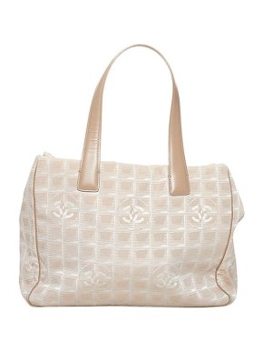 Chanel Beige nylon New Travel Line tote bag