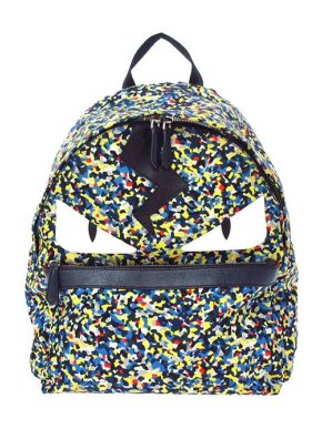Fendi Multicolour nylon Monster backpack