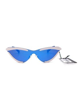 Le Specs x Adam Selman Blue Scandal Cat-Eye Sunglasses