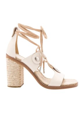 Eden Ivory Raffia Sandals