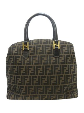 Fendi Zucca canvas tote bag