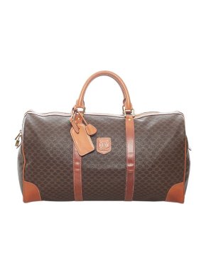 Celine Vintage Macadam PVC Travel Bag