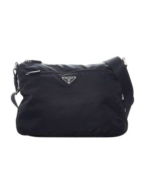 Prada Black nylon Tessuto crossbody bag