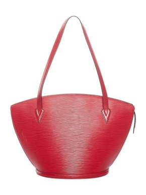 Louis Vuitton Red Epi leather Saint Jacques long strap GM bag