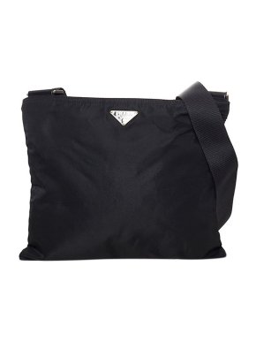 Prada Black nylon Tessuto crossbody bag