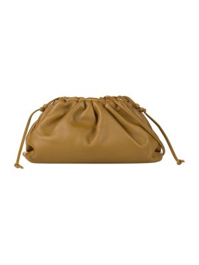 Bottega Veneta Tobacco brown leather The Mini Pouch bag