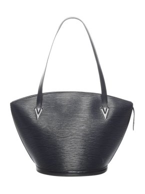 Louis Vuitton Black Epi leather Saint Jacques long strap GM bag