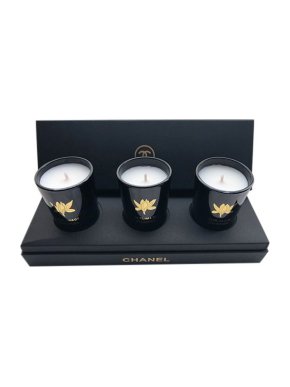 Chanel Set of 3 scented glass candles VIP gift