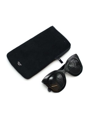 Celine Black Thick Frame Sunglasses