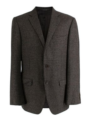 Canali Tweed Single-Breasted Tailored Jacket