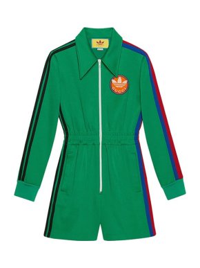 Gucci x Adidas Green Playsuit