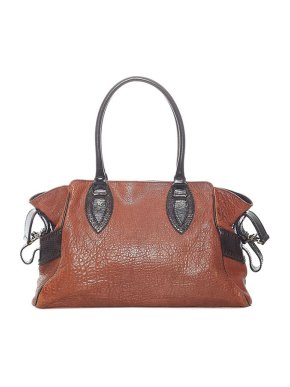 Fendi Brown leather Selleria bag