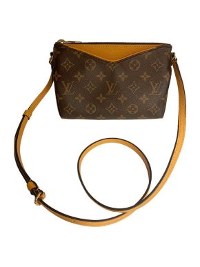 Louis Vuitton Monogram Saffran canvas Pallas BB clutch bag