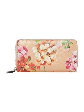 Gucci Blooms leather long wallet