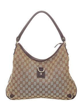 Gucci Vintage GG canvas Abbey D-ring bag