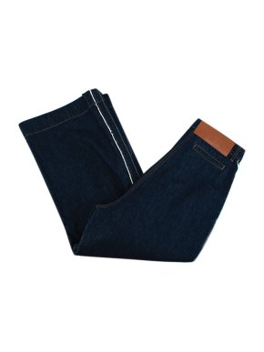 Loewe Indigo denim wide leg jeans