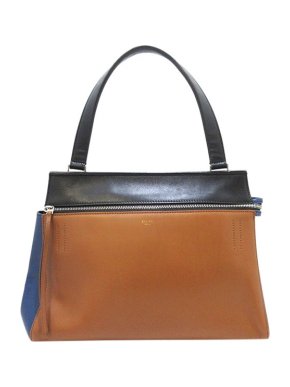Celine Tricolour leather Edge bag