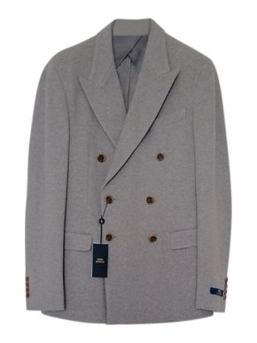 Ralph Lauren Polo Grey marl knitted blazer