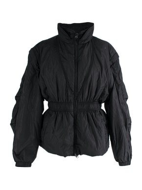 Isabel Marant Etoile black recycle polyamide Dastya windbreaker