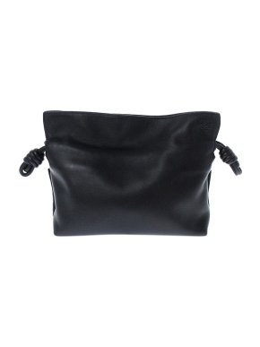 Loewe Black leather Flamenco Knot bag