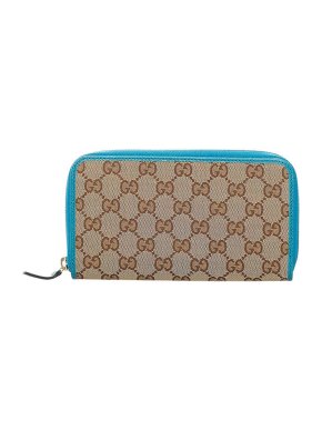 Gucci GG canvas long wallet