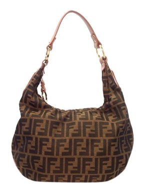 Fendi Vintage Zucca canvas hobo bag