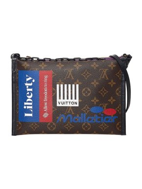 Louis Vuitton Limited edition Monogram Double Flat bag