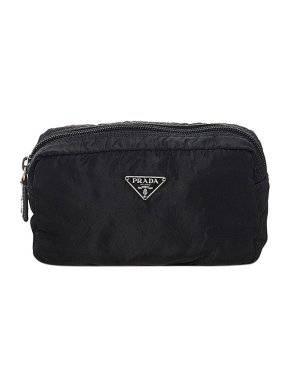 Prada Black nylon Tessuto pouch