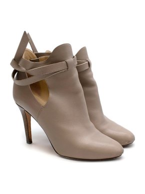 Jimmy Choo Marina 90 Leather Ankle Boots