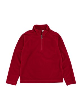 Moncler 8Y Red long-sleeved fleece