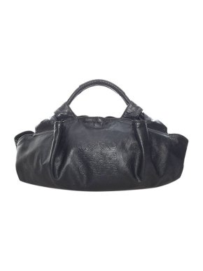 Loewe Black leather Aire bag
