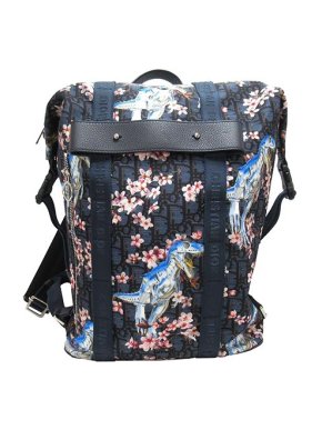 Dior x Sorayama Oblique canvas backpack