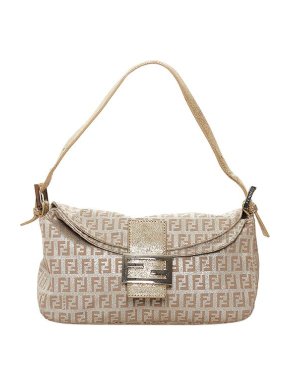 Fendi Vintage Zucchino canvas Baguette