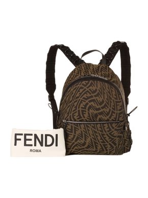 Fendi Zucca Vertigo canvas backpack