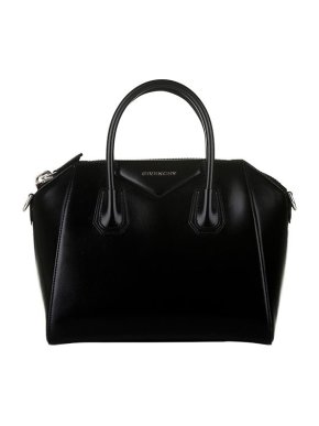 Givenchy Black leather medium Antigona tote bag