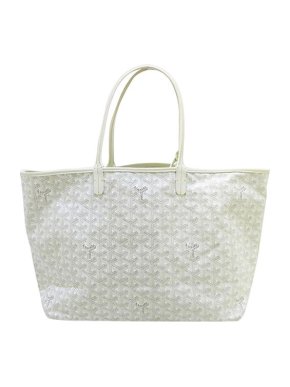 Goyard White printed canvas Saint Louis tote bag