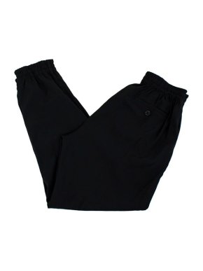 Scanlan Theodore Black Silk Tapered Pants
