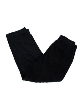 Scanlan Theodore black cotton corduroy trousers