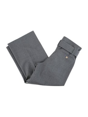 Marni grey wool flannel wide leg trousers