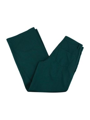 Marni Green Virgin Wool Wide Leg Pants