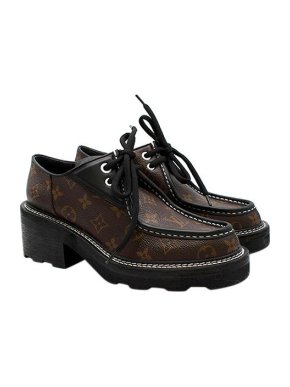 Louis Vuitton Beaubourg Platform Derby Brogues