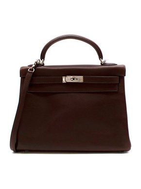 Hermes Havane Kelly Retourne 32 PHW