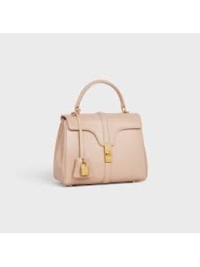 Celine Beige leather small 16 bag