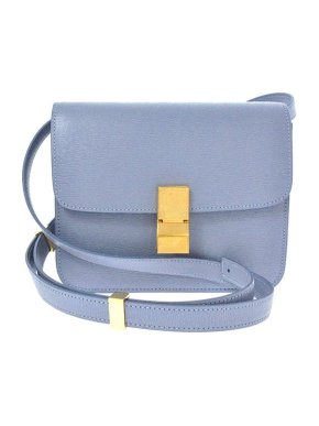 Celine Blue leather teen Classic bag